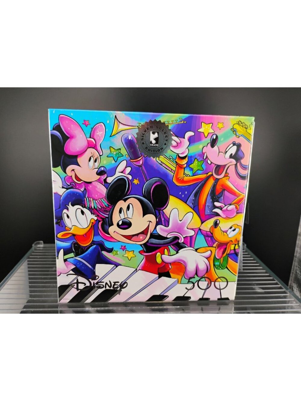 Disney Mickeys Music 500-Piece Puzzle Ceaco Silver Select Edition